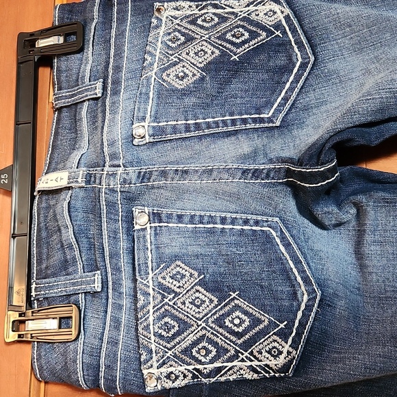 Ariat Women's Blue Boot Cut Jeans - Picture 5 of 7